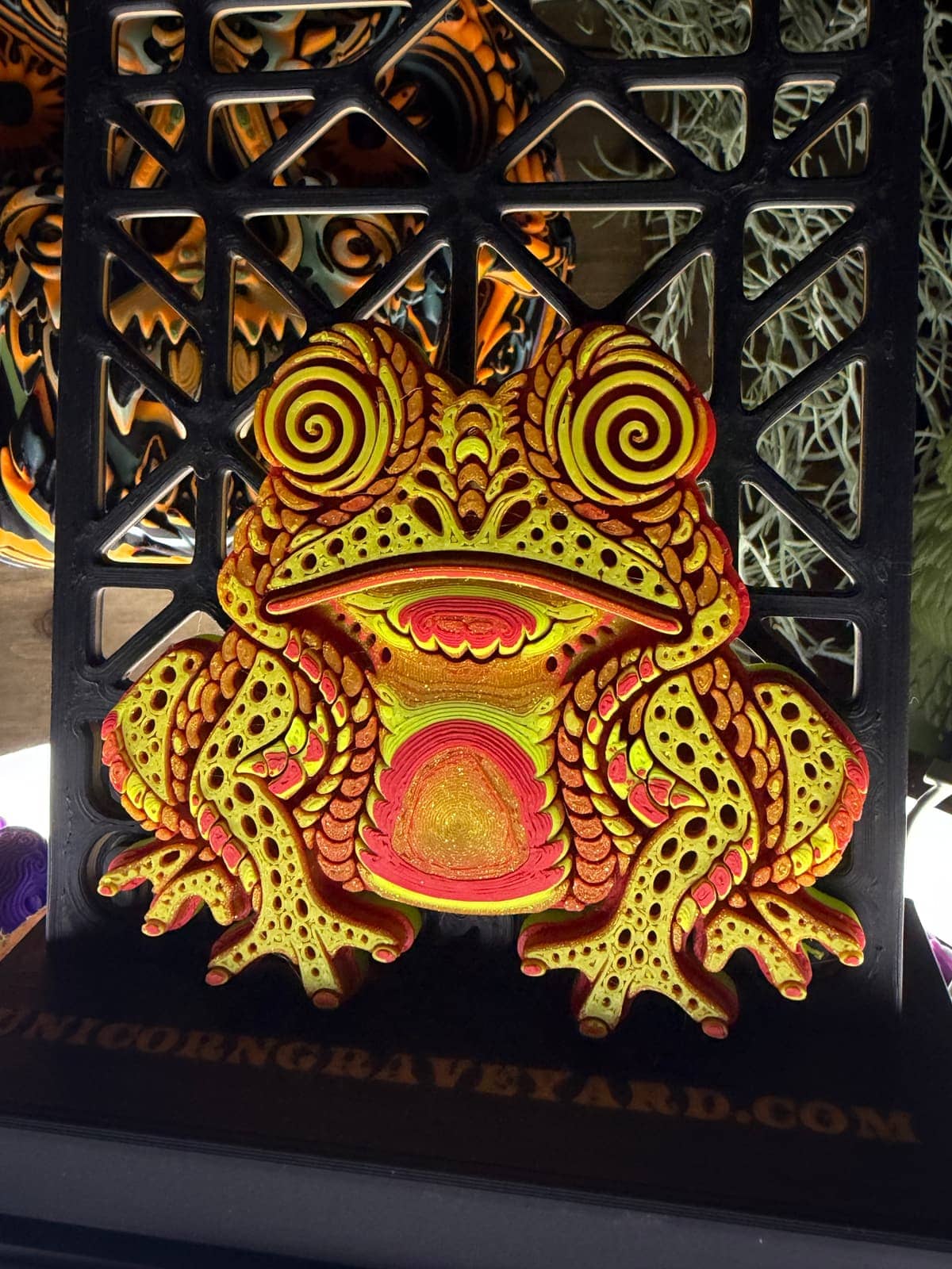 ColorStacked 3D print — The BogCatcher's Mark